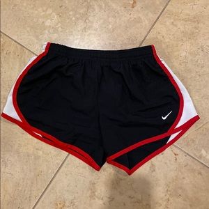 Girls Black Nike Shorts Size Medium